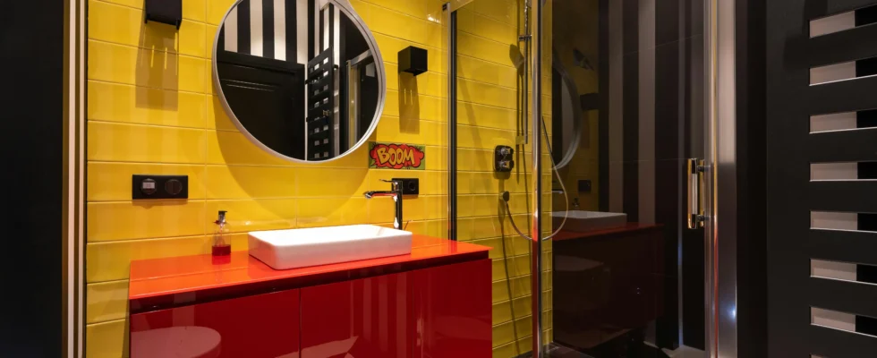 Banheiro Amarelo - Foto Pexels