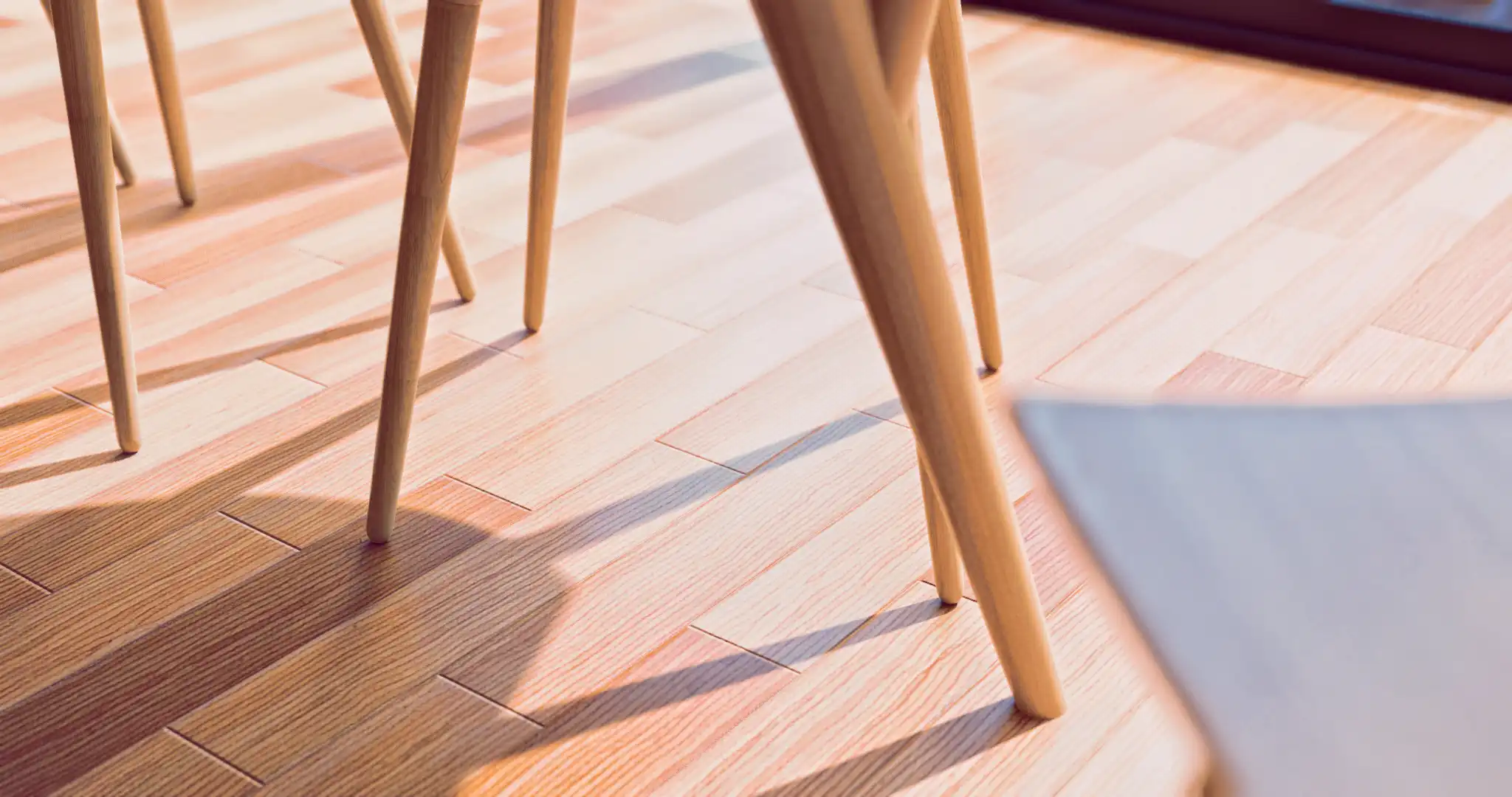 Renderização Detalhe Pés Cadeira