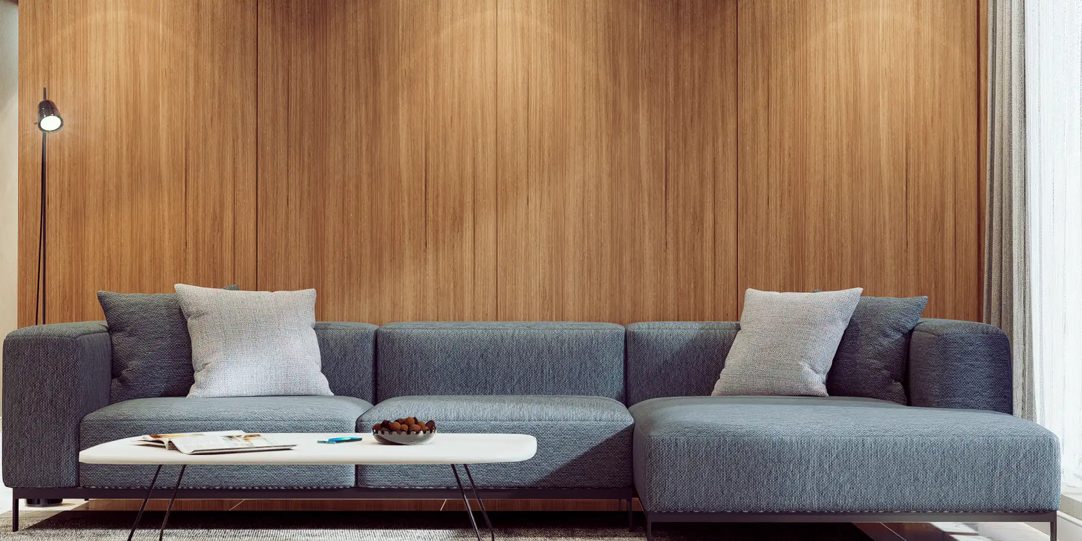 Renderização detalhe sofá