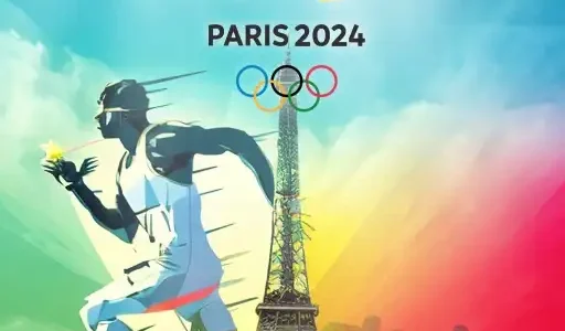 Jogos Paris 2024 - Ilustração