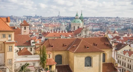 Cidade de Praga na República Tcheca