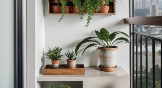 Paisagismo Compacto em varanda