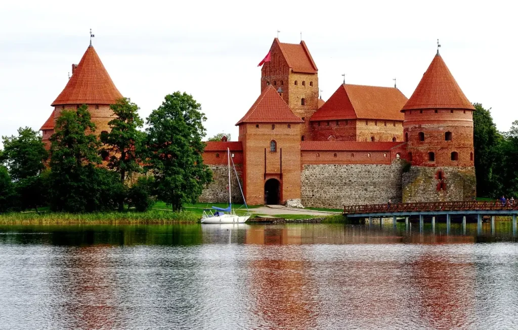 Castelo de trakai em Wasserburg Castelo de trakai em Wasserburg
