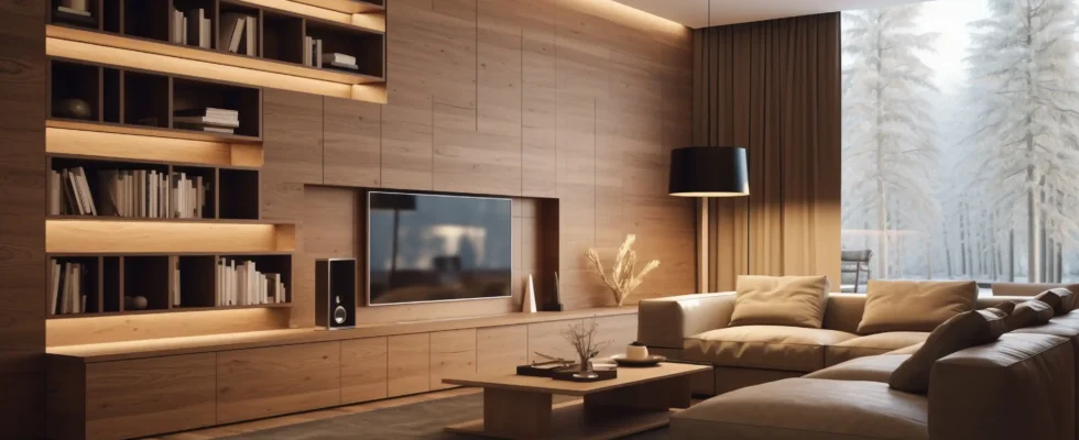 Sala de TV planejada
