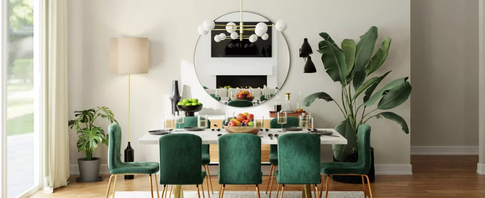 mesa para sala de jantar