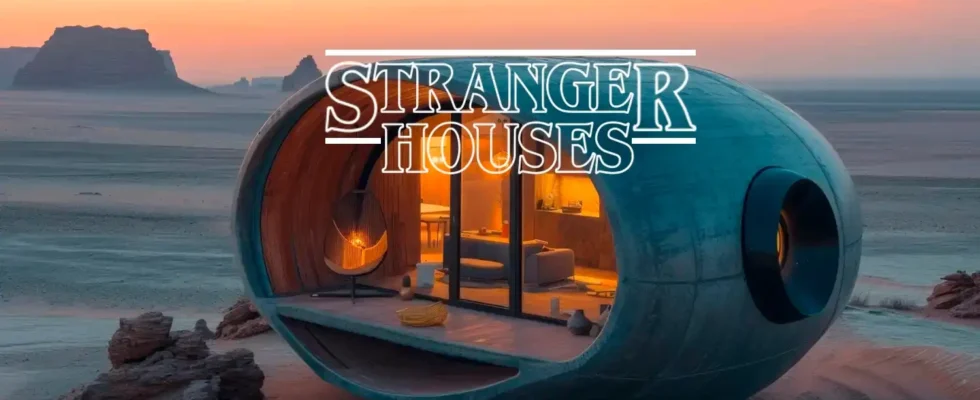 Arquitetura Inusitada - Stranger House Capa