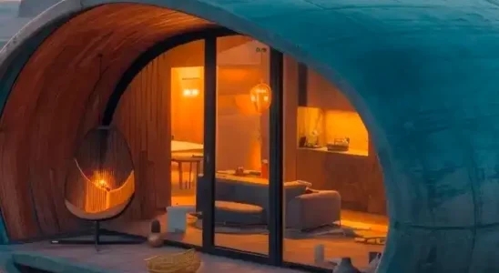 Arquitetura estranha - casa oval futurista