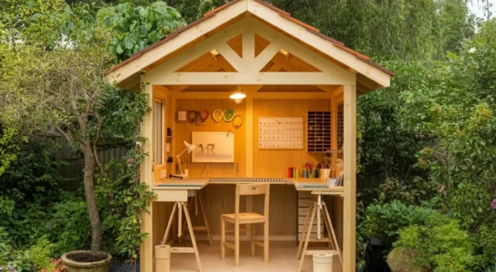 Edícula valorizada com ateliê como ocupação