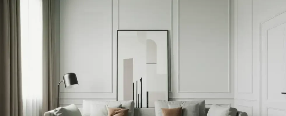 Teto Vibrante - sala com teto verde