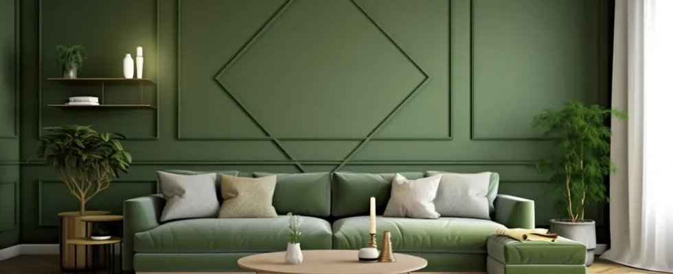 Cores de tintas para áreas internas