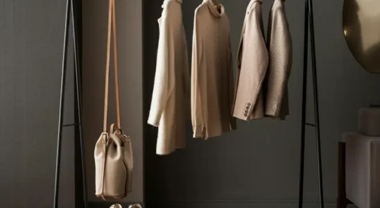 Cabideiro tipo arara minimalista