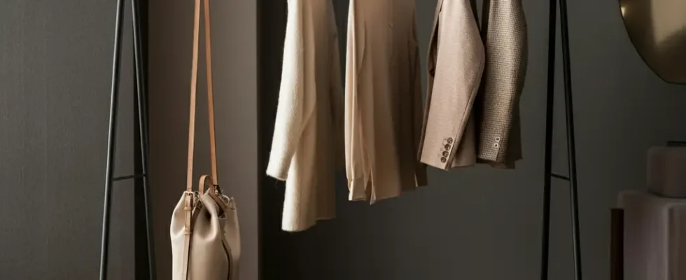 Cabideiro tipo arara minimalista