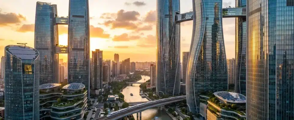 Construções impressionantes na China